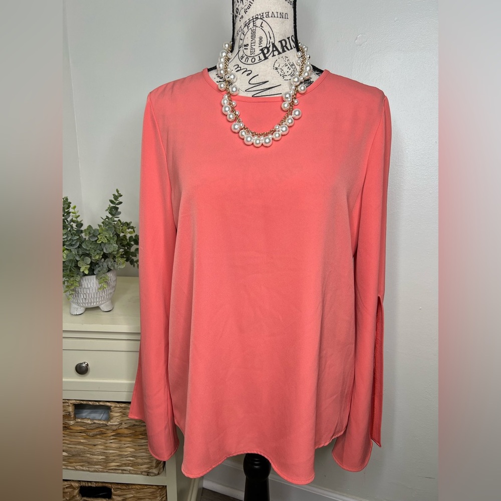Premise Studio Coral Long Sleeve Top